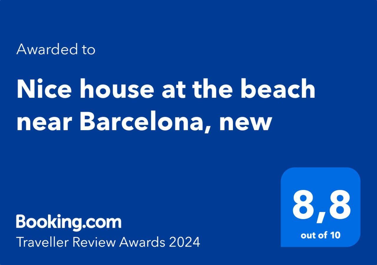 Nice House At The Beach Near Barcelona Premiá de Mar Buitenkant foto